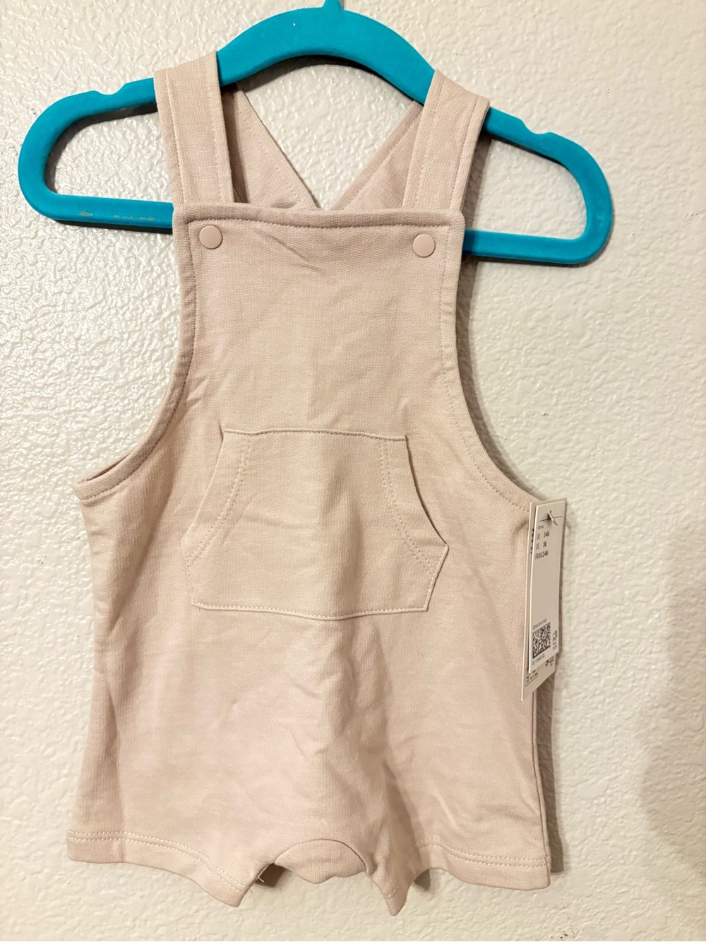 H&M Cream Knit Pocket Romper